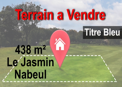 A vendre terrain à Nabeul AFH 1